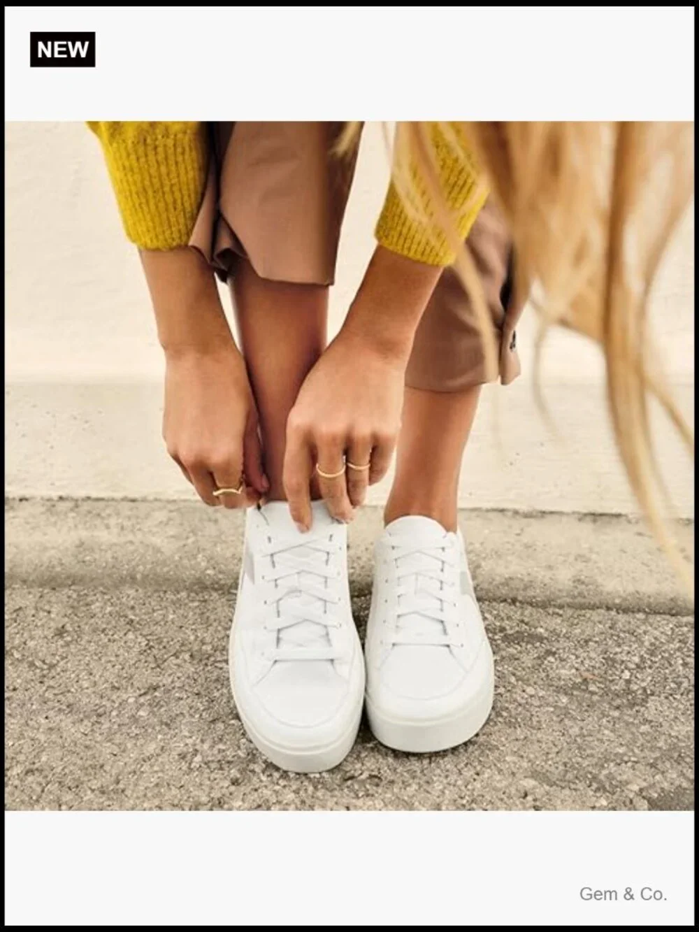 Lace-Up Platform Sneakers with Cushioned Comfort